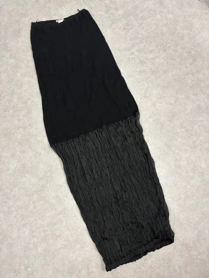 2000s Issey Miyake Black Pleated Dress  jylNOxD 3