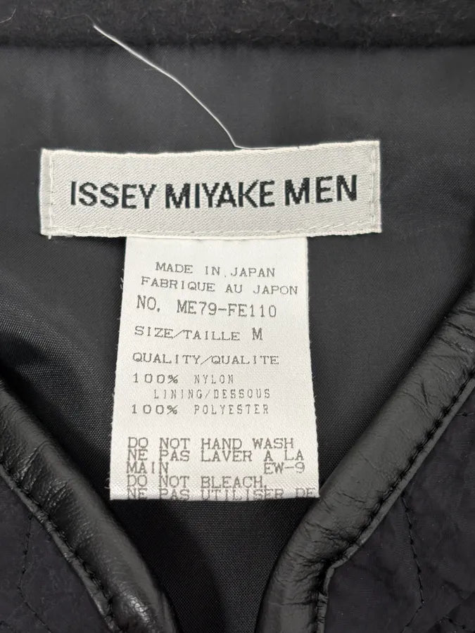 2000s Issey Miyake Black Quilted Nylon Vest  fBxobbN 8