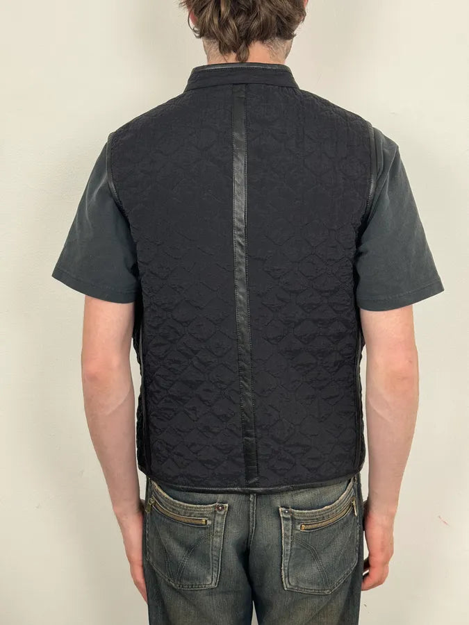 2000s Issey Miyake Black Quilted Nylon Vest  fBxobbN 2