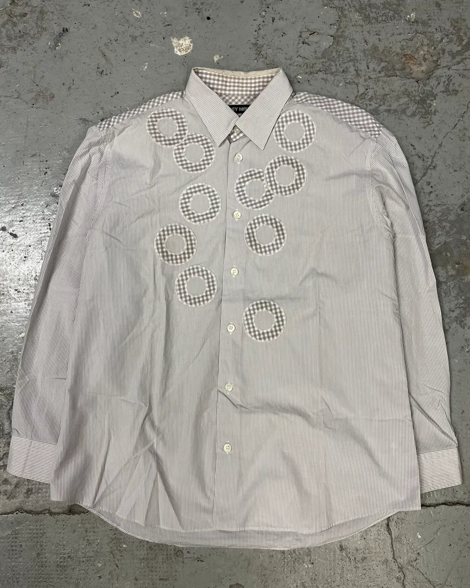2000s Issey Miyake Circle 3D Contemporary Shirt (S/M) scFGEQh 0