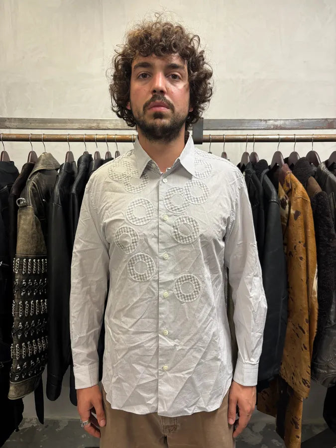 2000s Issey Miyake Circle 3D Contemporary Shirt (S/M) scFGEQh 1