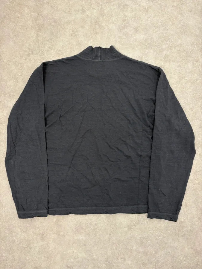 2000s Issey Miyake Steve Job Anthracite Black Turtleneck Sweater LlIYNRi 6