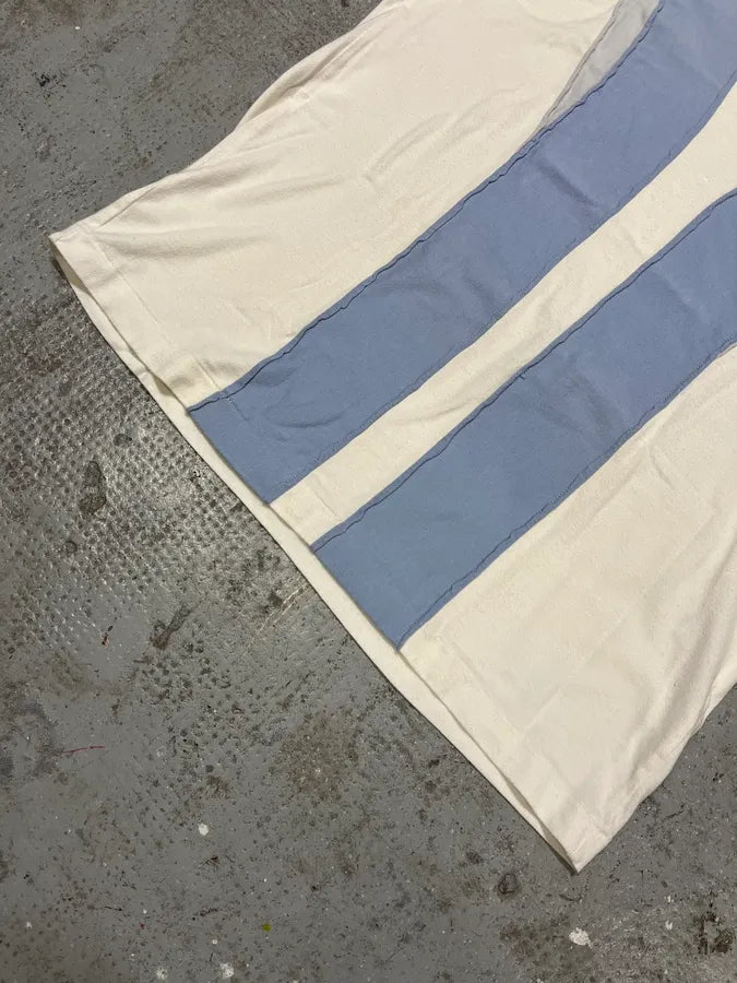 2000s Issey Miyake White Blue T-Shirt (S/M) cXRWwXn 3