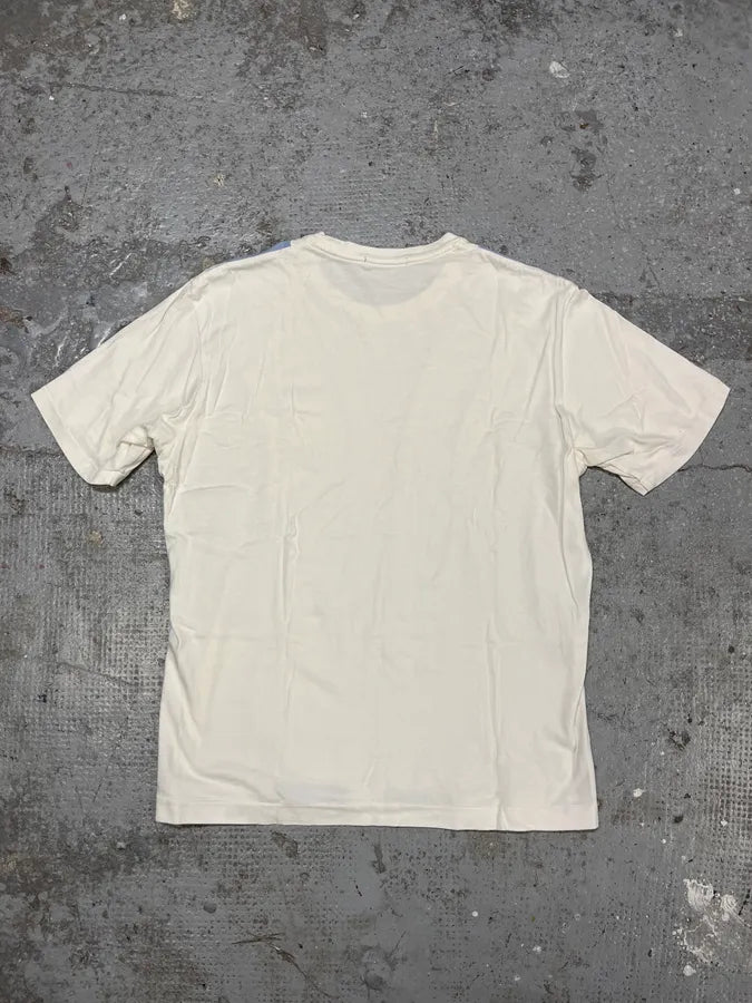 2000s Issey Miyake White Blue T-Shirt (S/M) cXRWwXn 4