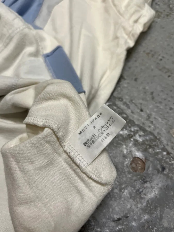 2000s Issey Miyake White Blue T-Shirt (S/M) cXRWwXn 6