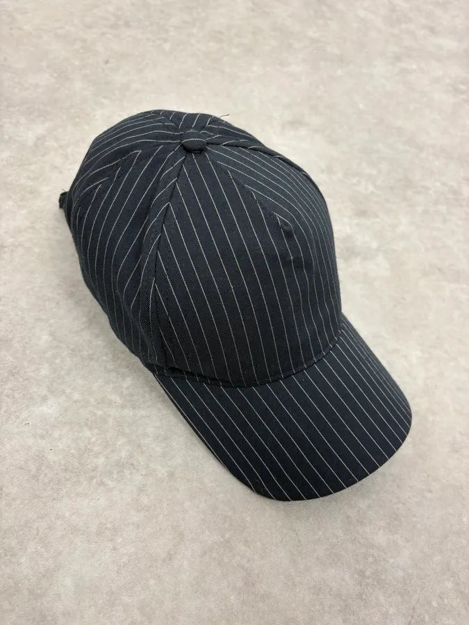 Jean Paul Gaultier Navy & White Striped Cap kMZlaxV 2