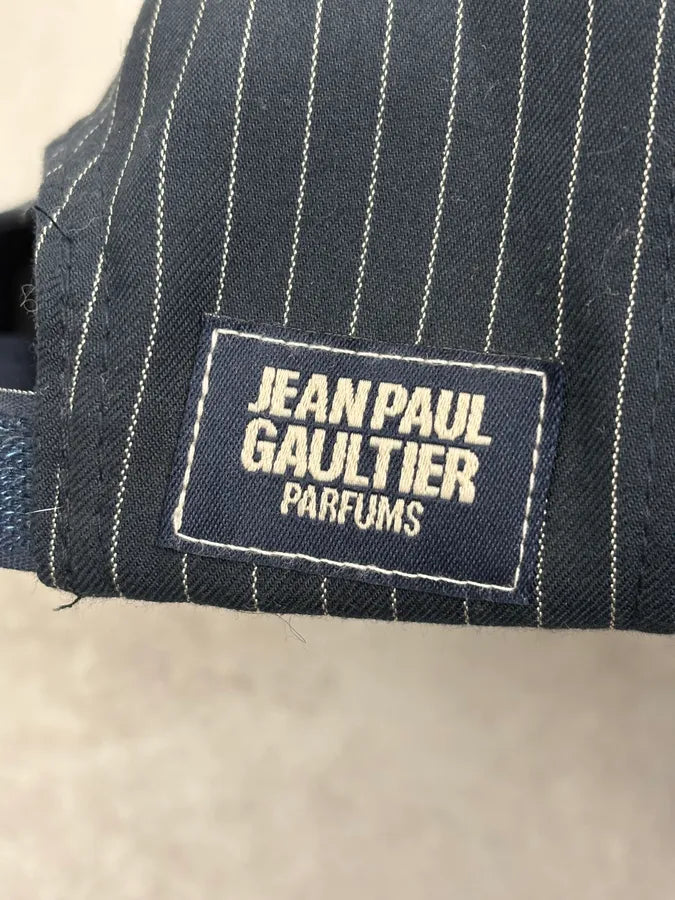 Jean Paul Gaultier Navy & White Striped Cap kMZlaxV 5