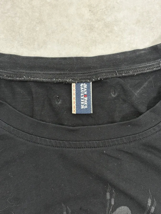 2000s Jean Paul Gaultier Black Bull Longsleeves nVmfgiB 8