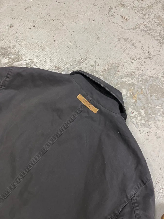 2000s Jean Paul Gaultier Black Buttoned Trench Coat TqEAVET 6