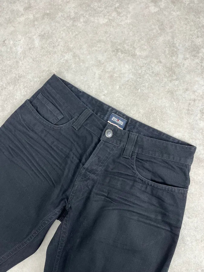 2000s Jean Paul Gaultier Black Denim Jeans sbsGGTr 5