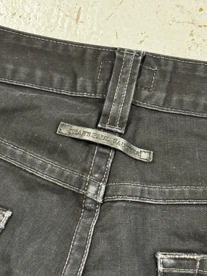2000s Jean Paul Gaultier Black Denim Jeans kHKnmkg 8