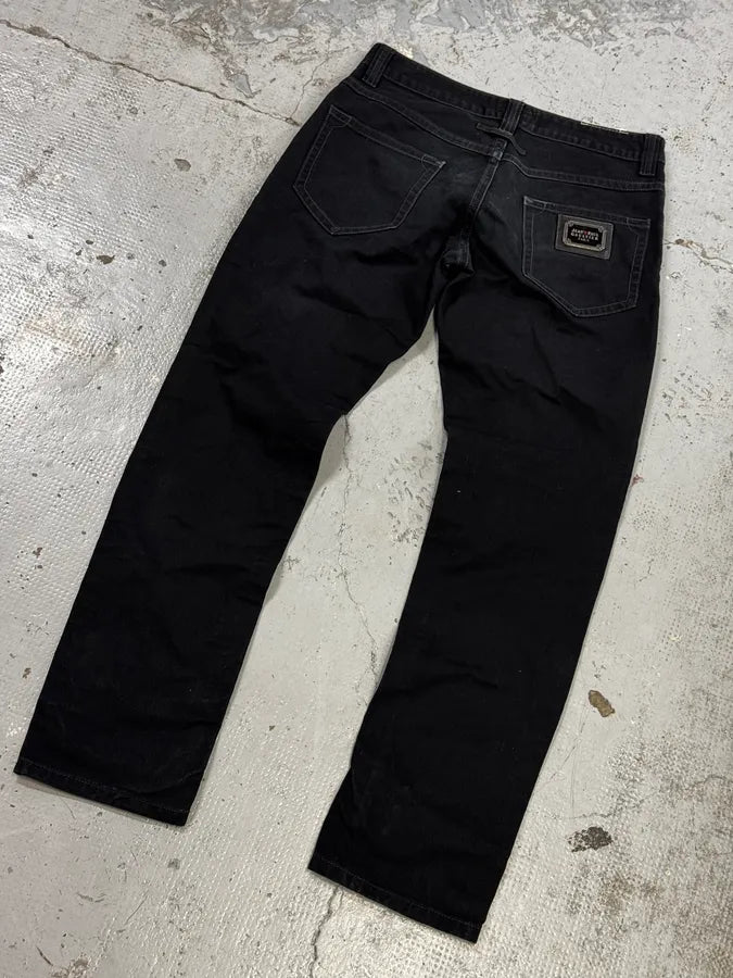 2000s Jean Paul Gaultier Black Denim Jeans kHKnmkg 6