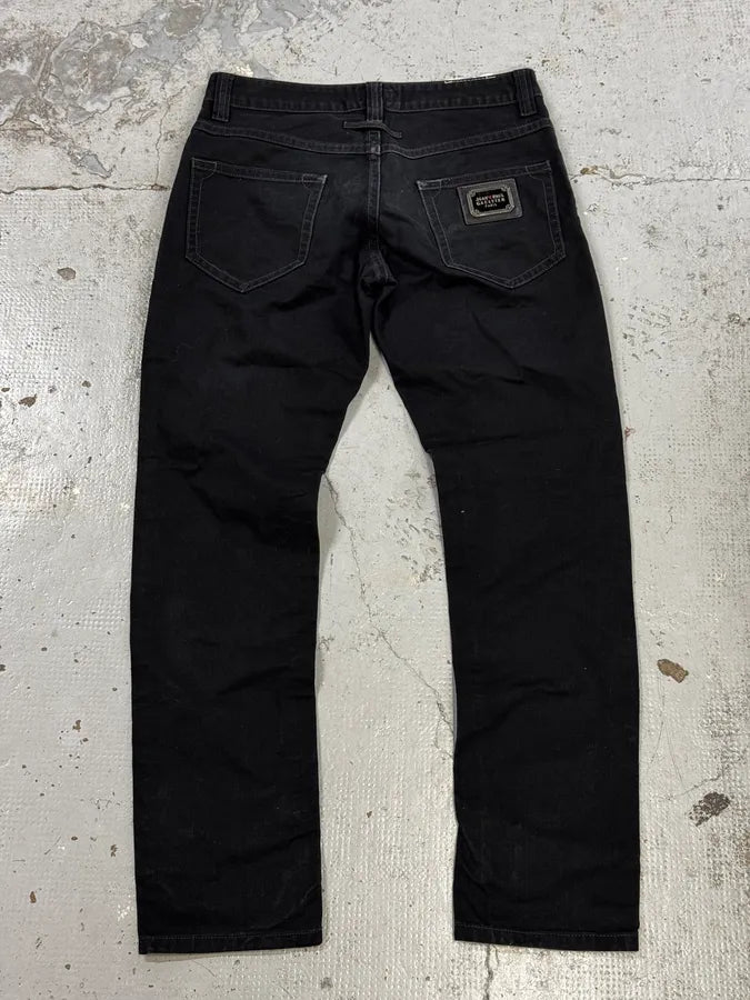 2000s Jean Paul Gaultier Black Denim Jeans kHKnmkg 4