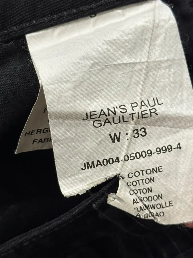 2000s Jean Paul Gaultier Black Denim Jeans kHKnmkg 11
