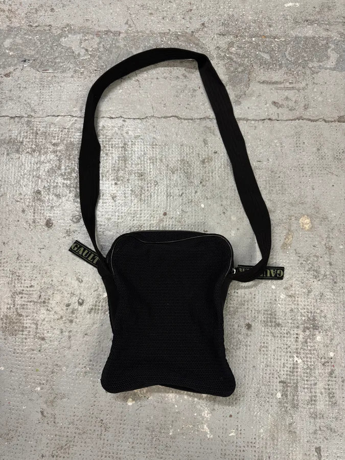 2000s Jean Paul Gaultier Black Mesh Shoulder Bag AocKSIn 2