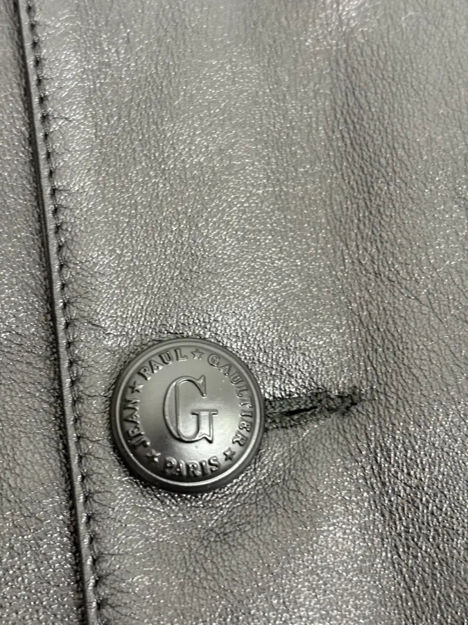 2000s Jean Paul Gaultier Black Premium Leather Long Coat oWccwrX 8