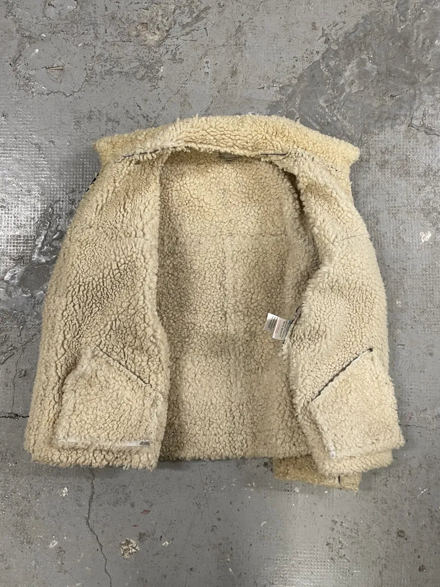 2000s Jean Paul Gaultier Black Shearling Leather Jacket eAfeowy 1