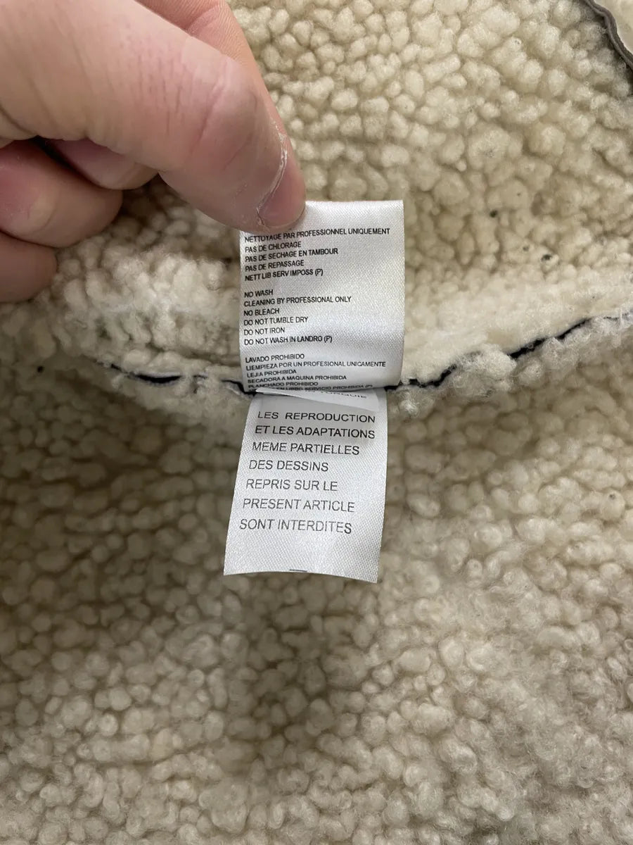 2000s Jean Paul Gaultier Black Shearling Leather Jacket eAfeowy 8