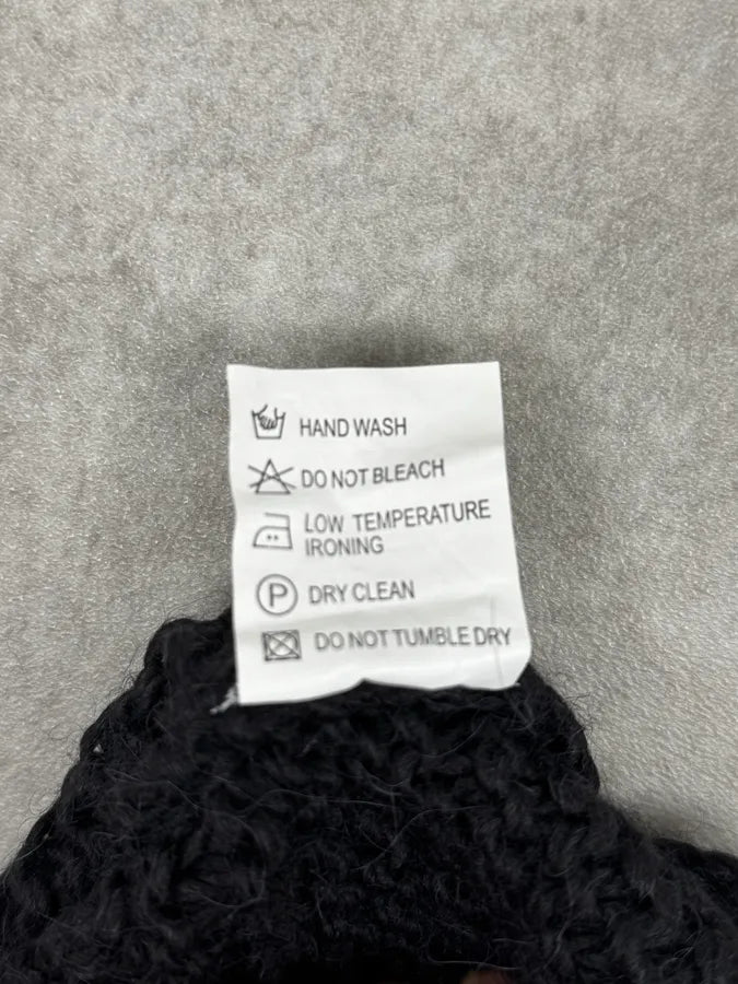 2000s Jean Paul Gaultier Black Wool Beanie zmbAEEc 6