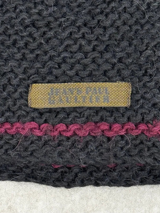 2000s Jean Paul Gaultier Black Wool Beanie zmbAEEc 4