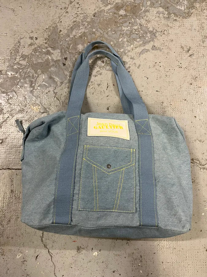 2000s Jean Paul Gaultier Blue Handle Bag WQBkKDP 0