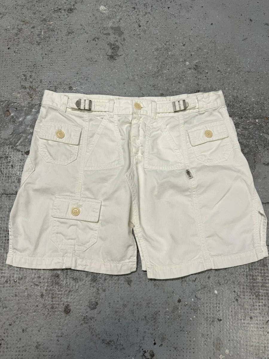 2000s Jean Paul Gaultier Cargo White Skirt ViiOTbs 0