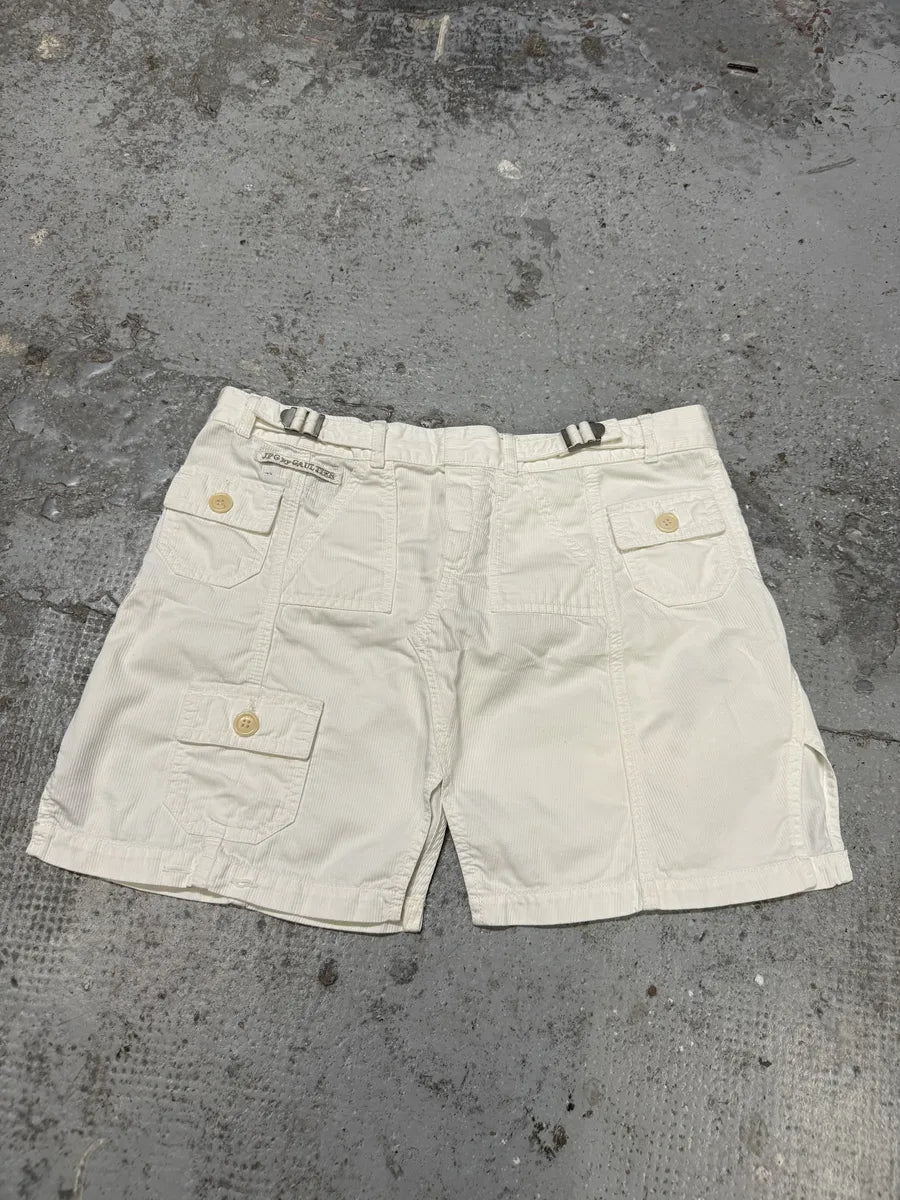 2000s Jean Paul Gaultier Cargo White Skirt ViiOTbs 1
