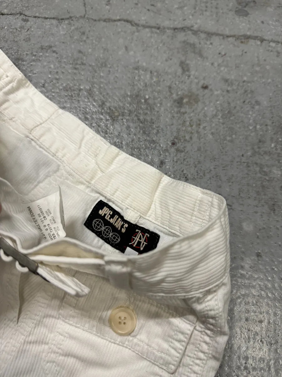 2000s Jean Paul Gaultier Cargo White Skirt ViiOTbs 6