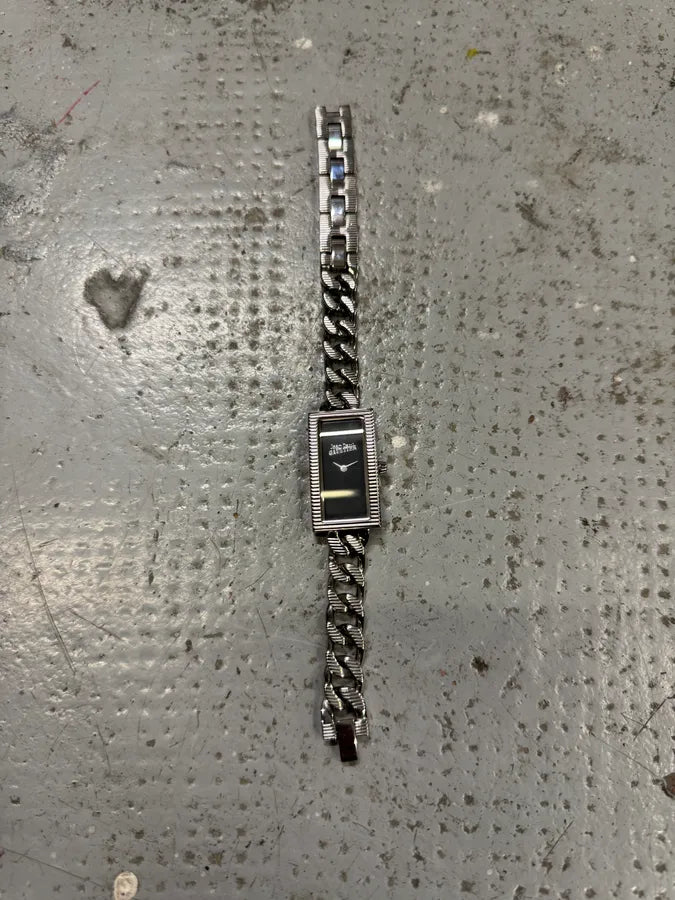 2000s Jean Paul Gaultier Chain Bracelet Watch xwbuLcZ 1