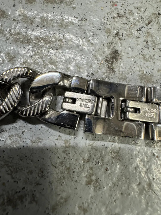 2000s Jean Paul Gaultier Chain Bracelet Watch xwbuLcZ 7