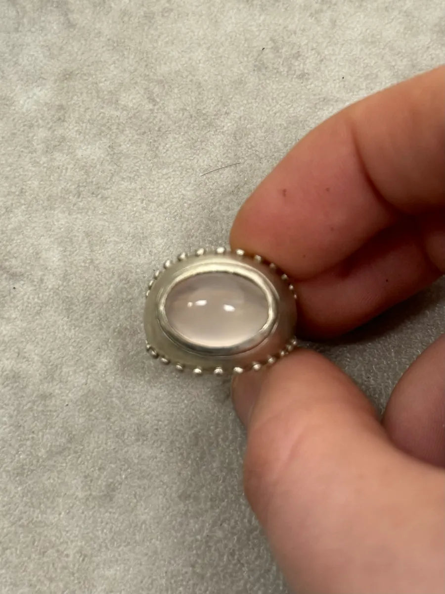 2000s Jean Paul Gaultier Clear Stone Silver 925 Ring loDHUpj 3