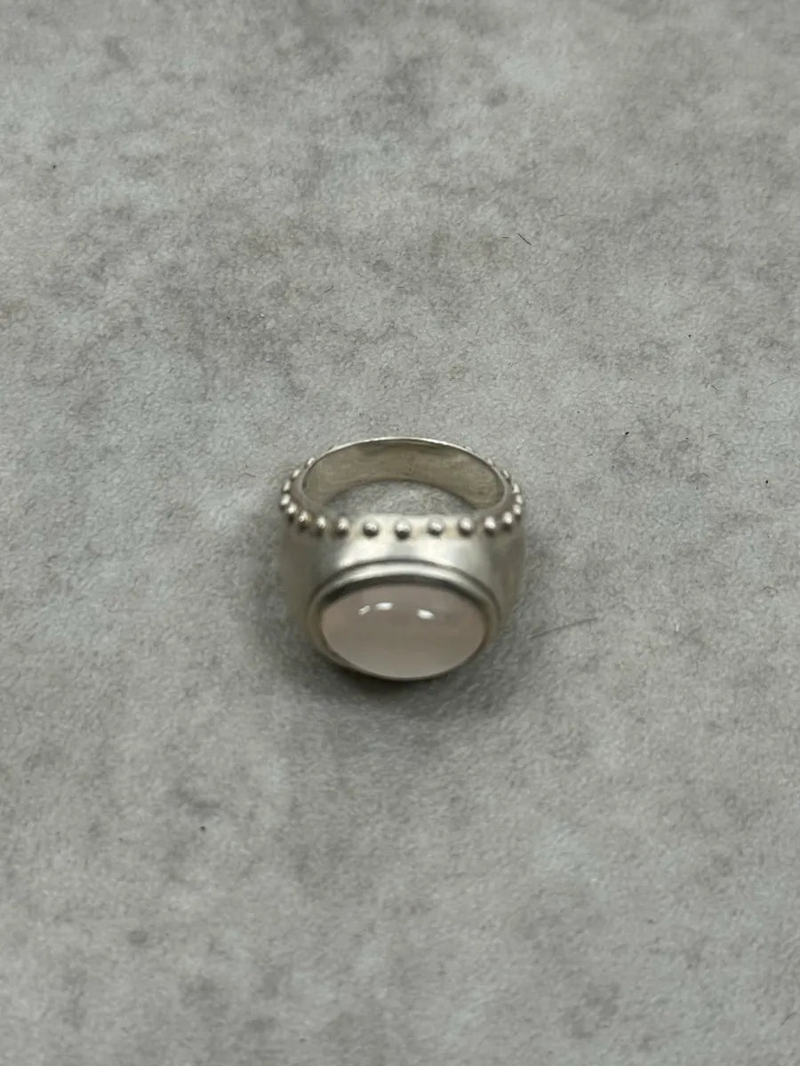 2000s Jean Paul Gaultier Clear Stone Silver 925 Ring loDHUpj 1