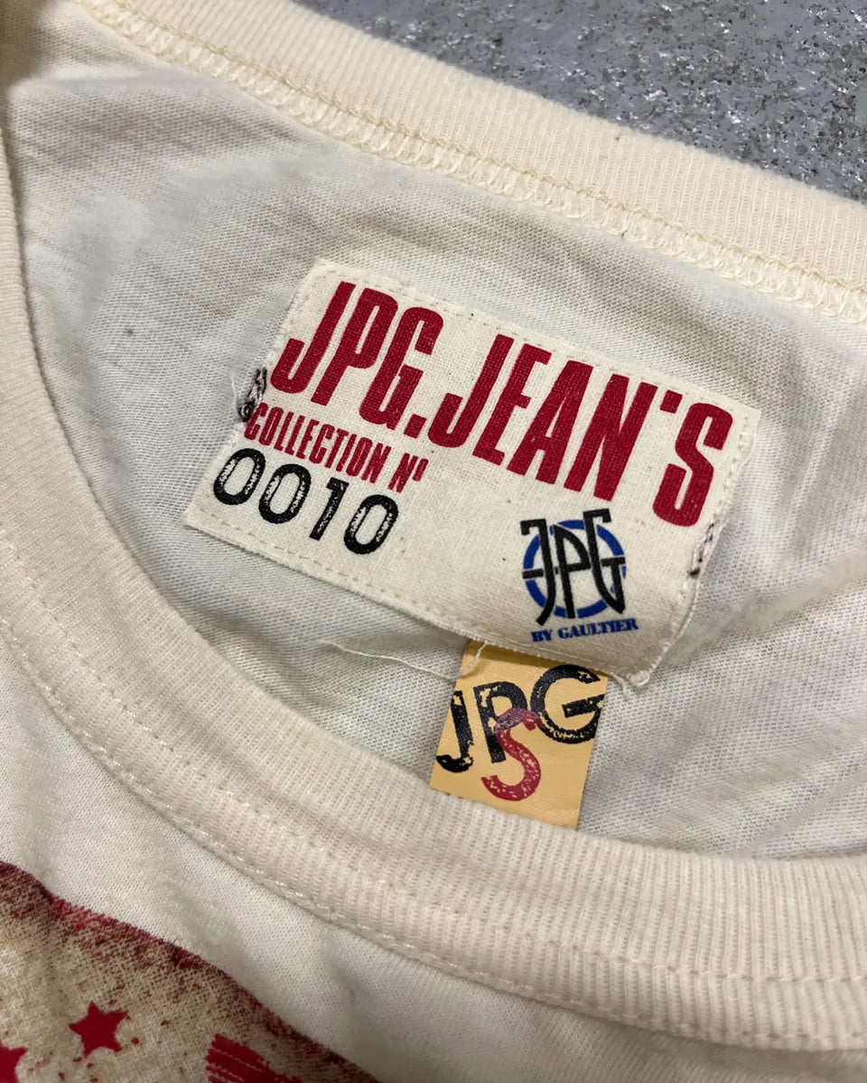 2000s Jean Paul Gaultier Cow-Boy Target Creamy Longsleeves ztVidNK 10