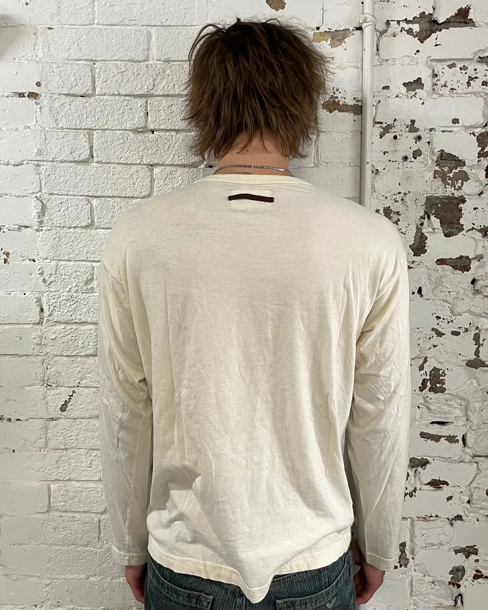 2000s Jean Paul Gaultier Cow-Boy Target Creamy Longsleeves ztVidNK 2