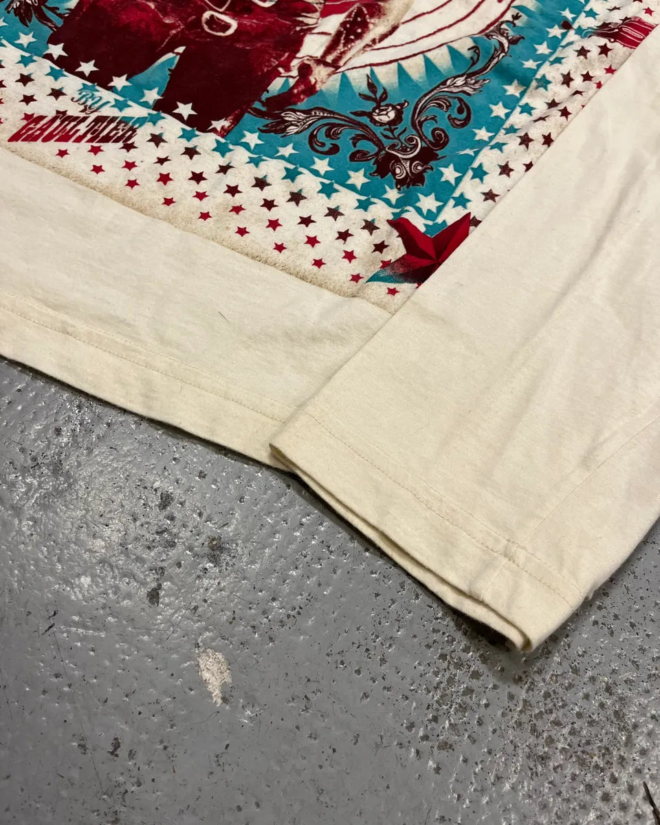 2000s Jean Paul Gaultier Cow-Boy Target Creamy Longsleeves ztVidNK 6