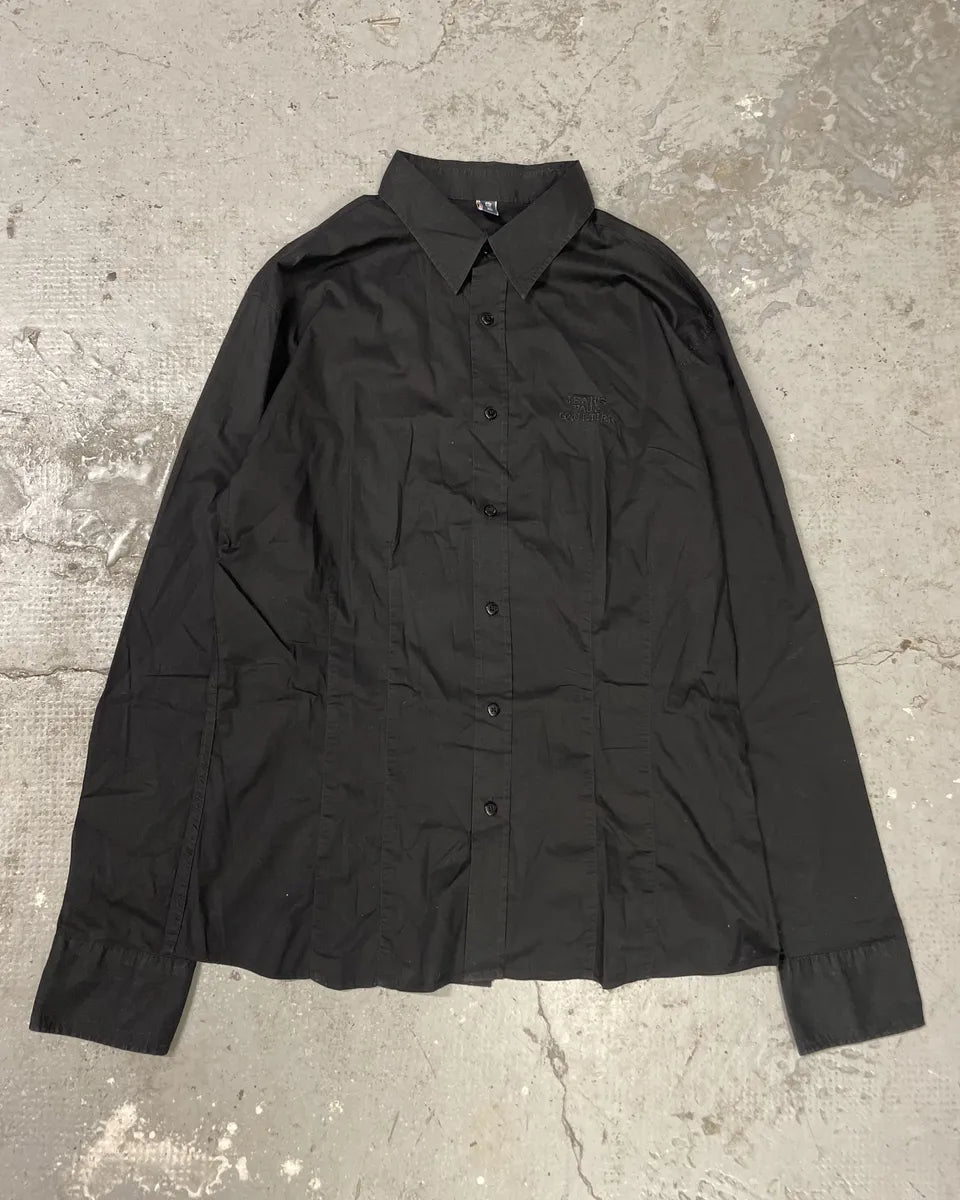 2000s Jean Paul Gaultier Dinasty Black Shirt (M) OVwEANK 3