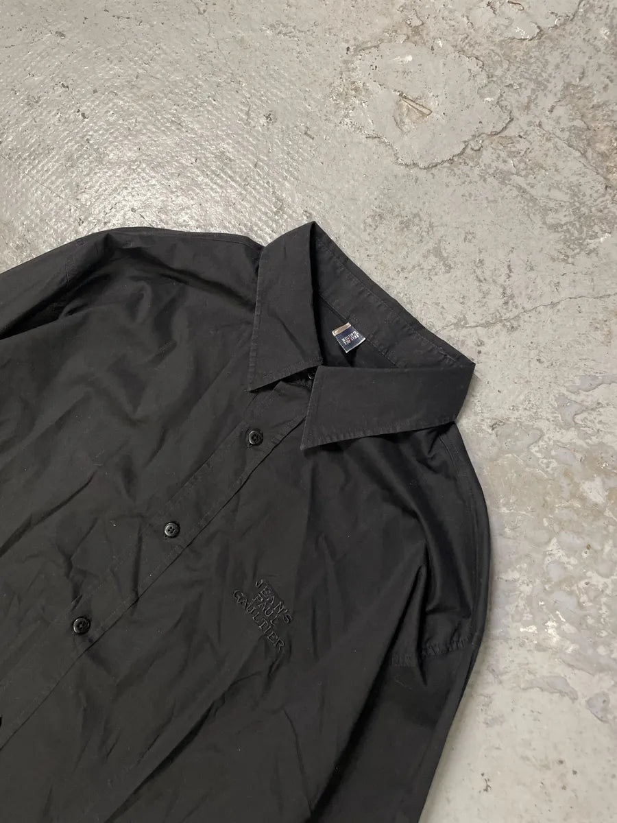 2000s Jean Paul Gaultier Dinasty Black Shirt (M) OVwEANK 9