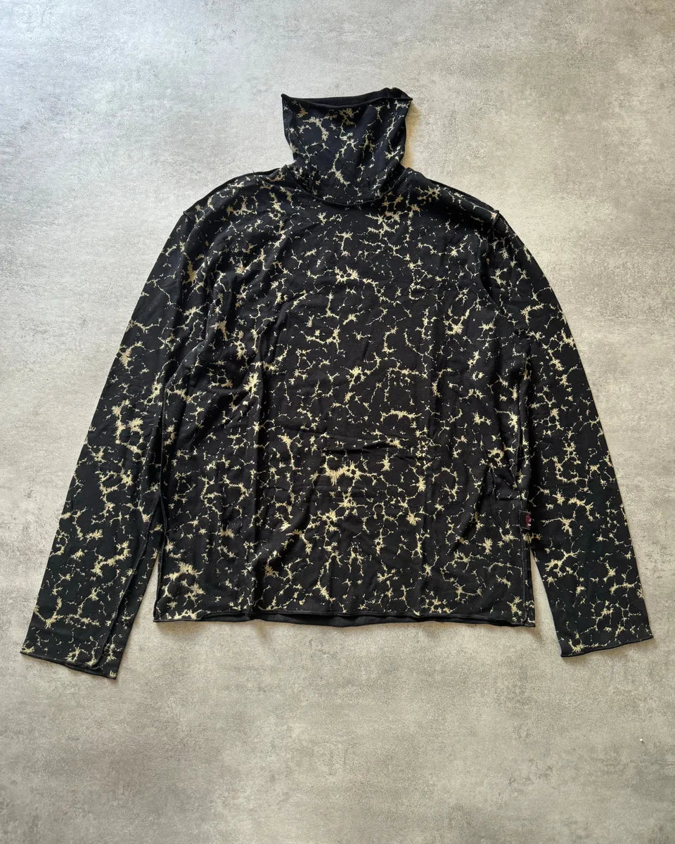 2000s Jean Paul Gaultier Electric Star Black Longsleeves yUNhGas 0