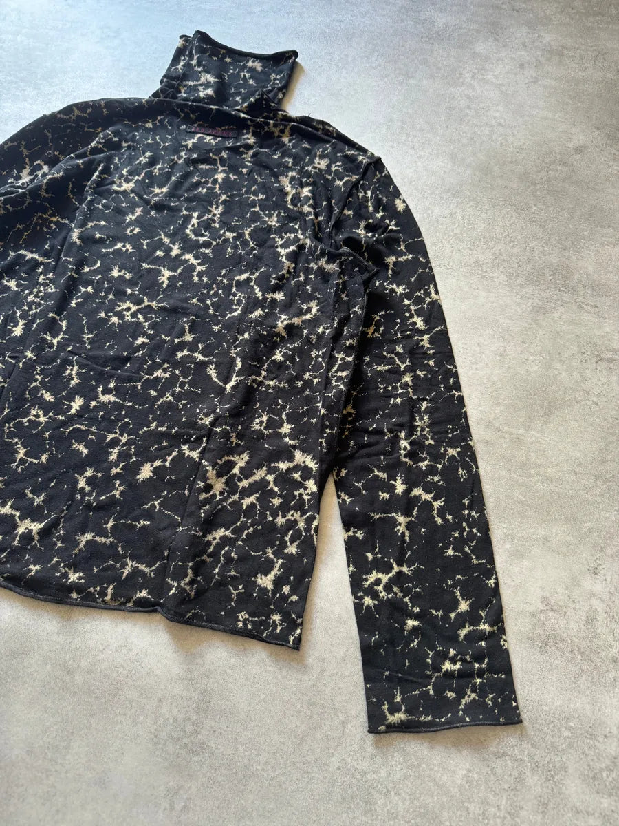 2000s Jean Paul Gaultier Electric Star Black Longsleeves yUNhGas 1