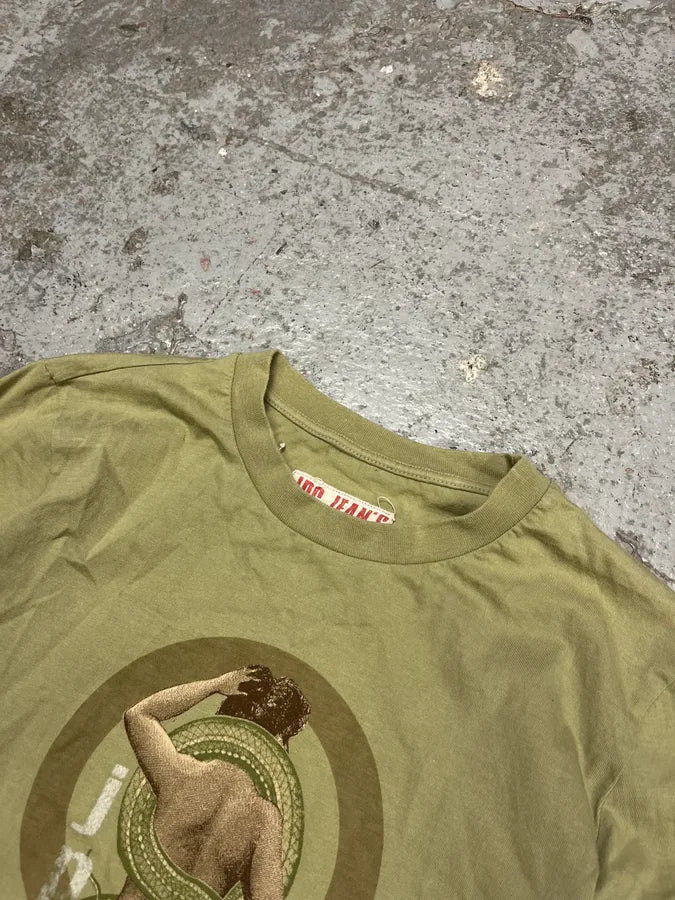 2000s Jean Paul Gaultier Eve & Snake Khaki Longsleeves fIweHPI 3