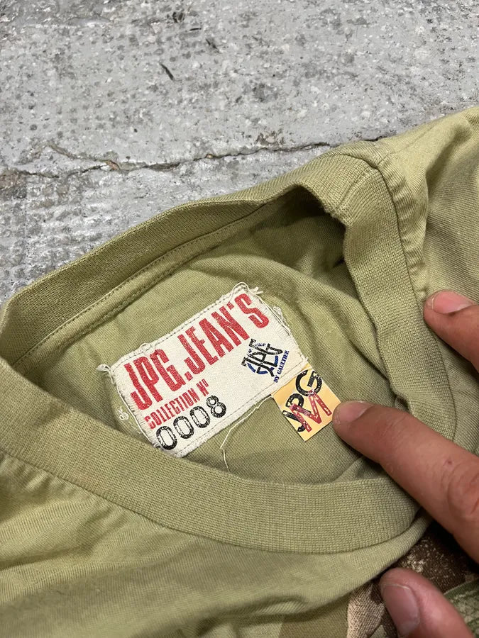 2000s Jean Paul Gaultier Eve & Snake Khaki Longsleeves fIweHPI 8