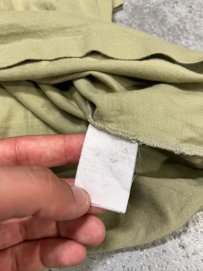 2000s Jean Paul Gaultier Eve & Snake Khaki Longsleeves fIweHPI 9