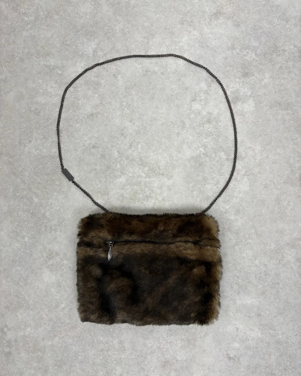 2000s Jean Paul Gaultier Faux Fur Shoulder Bag EPpfSYy 2