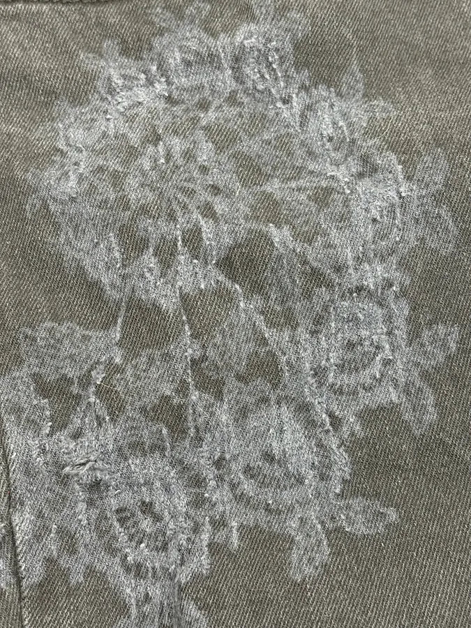 2000s Jean Paul Gaultier Fossils Deep Blue Denim Jeans vzfDuXQ 7