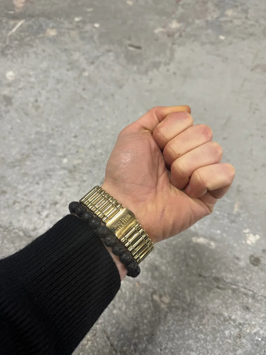 2000s Jean Paul Gaultier Gold Bullet Watch (OS) 2