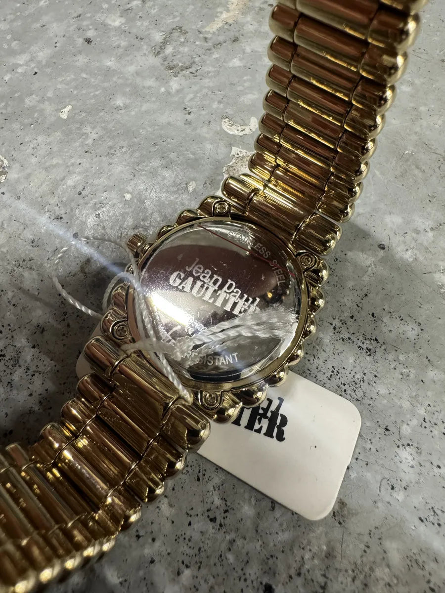 2000s Jean Paul Gaultier Gold Bullet Watch (OS) 6