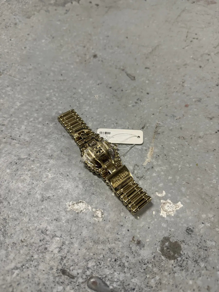 2000s Jean Paul Gaultier Gold Bullet Watch (OS) 7