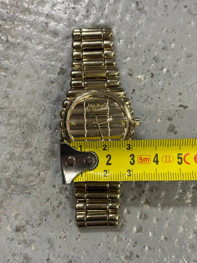 2000s Jean Paul Gaultier Guilded Bullet Watch kBGyuPo 8