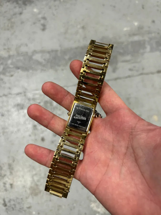 2000s Jean Paul Gaultier Golden Rail Watch pnsjQQd 2