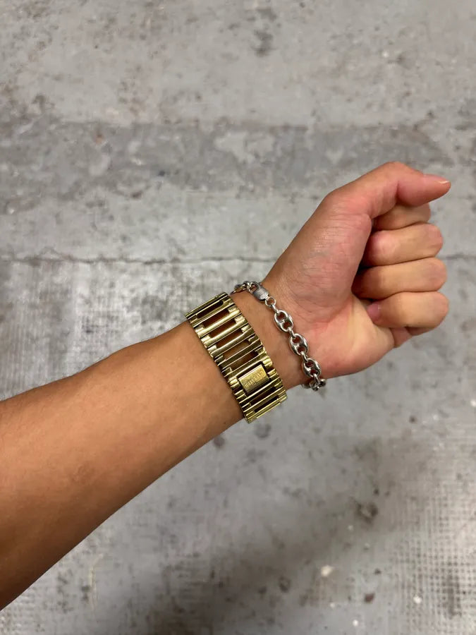 2000s Jean Paul Gaultier Golden Rail Watch pnsjQQd 4